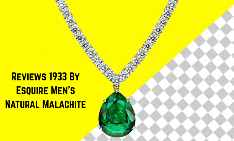 Reviews 1933 By Esquire Men's Natural Malachite