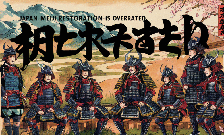 Japan Meiji Restoration is Overrated