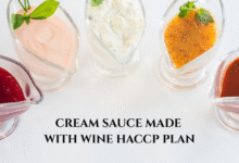 Cream Sauce Made With Wine Haccp Plan